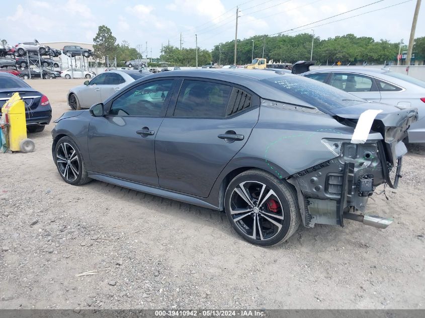 2021 Nissan Sentra Sr Xtronic Cvt VIN: 3N1AB8DVXMY228234 Lot: 39410942