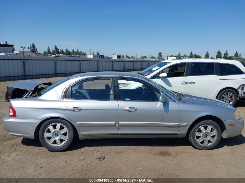 2003 Kia Optima Lx V6/Se V6 VIN: KNAGD128335225173 Lot: 39410950