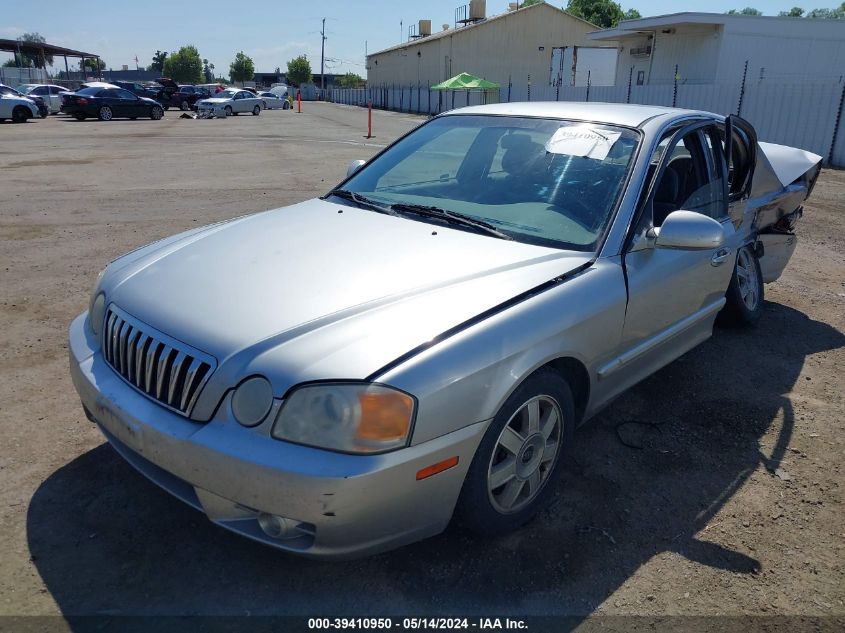 KNAGD128335225173 2003 Kia Optima Lx V6/Se V6