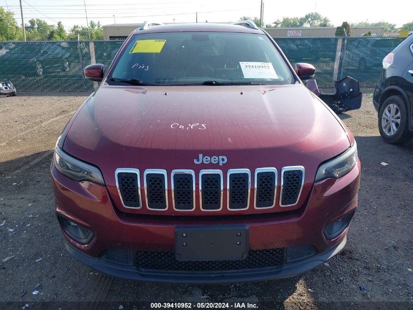 2019 Jeep Cherokee Latitude Plus 4X4 VIN: 1C4PJMLN5KD288779 Lot: 39410952