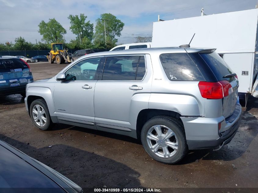 2017 GMC Terrain Sle-1 VIN: 2GKALMEK6H6159853 Lot: 39410959