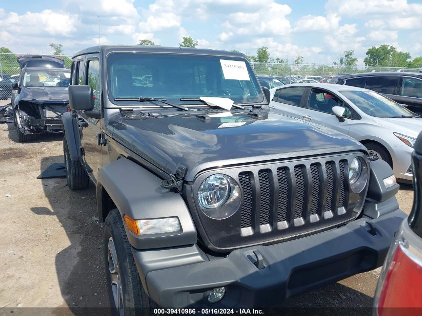 2022 Jeep Wrangler Unlimited Sport S 4X4 VIN: 1C4HJXDG8NW174290 Lot: 39410986