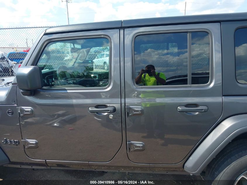 2022 Jeep Wrangler Unlimited Sport S 4X4 VIN: 1C4HJXDG8NW174290 Lot: 39410986