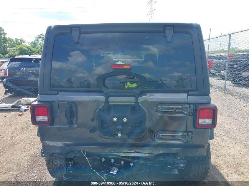 2022 Jeep Wrangler Unlimited Sport S 4X4 VIN: 1C4HJXDG8NW174290 Lot: 39410986