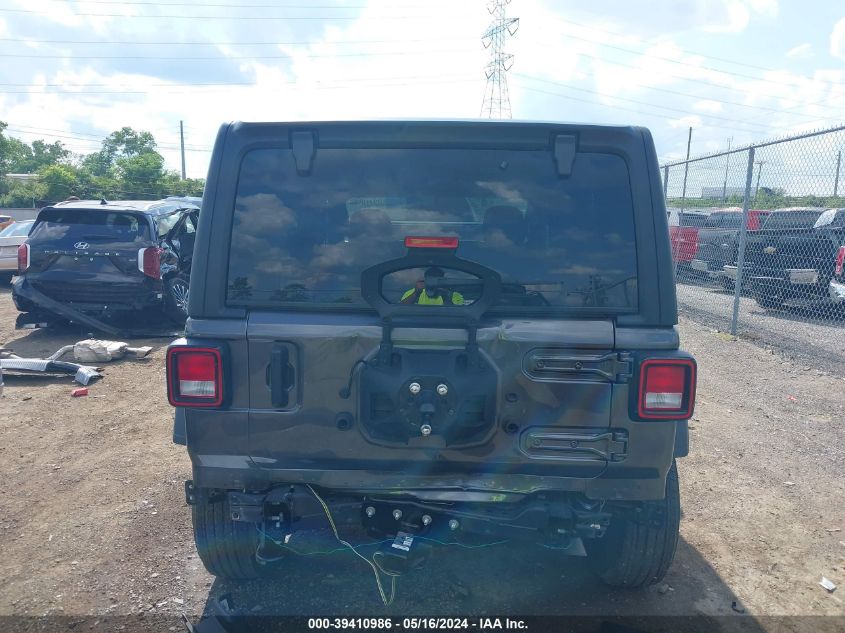 2022 Jeep Wrangler Unlimited Sport S 4X4 VIN: 1C4HJXDG8NW174290 Lot: 39410986