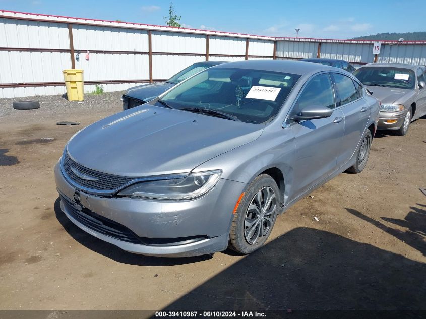 2015 Chrysler 200 Lx VIN: 1C3CCCFB4FN570727 Lot: 39410987