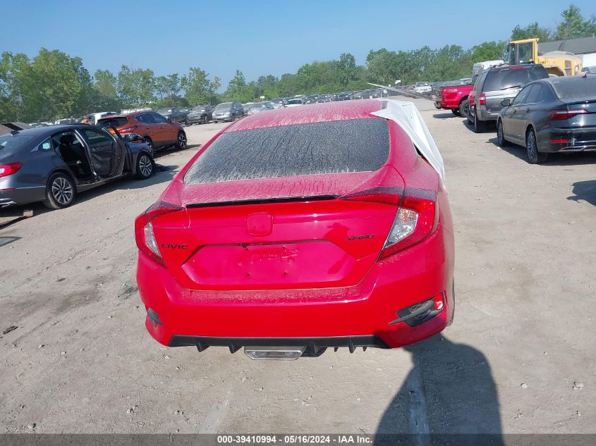 2020 Honda Civic Sport VIN: 2HGFC2F83LH541524 Lot: 39410994