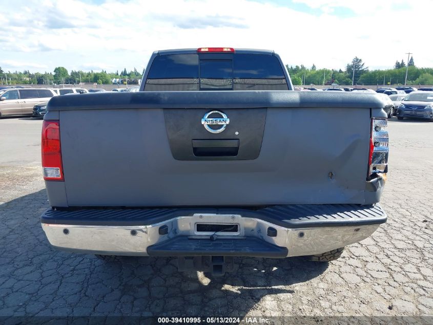 2012 Nissan Titan Sv VIN: 1N6AA0CC3CN317573 Lot: 39410995