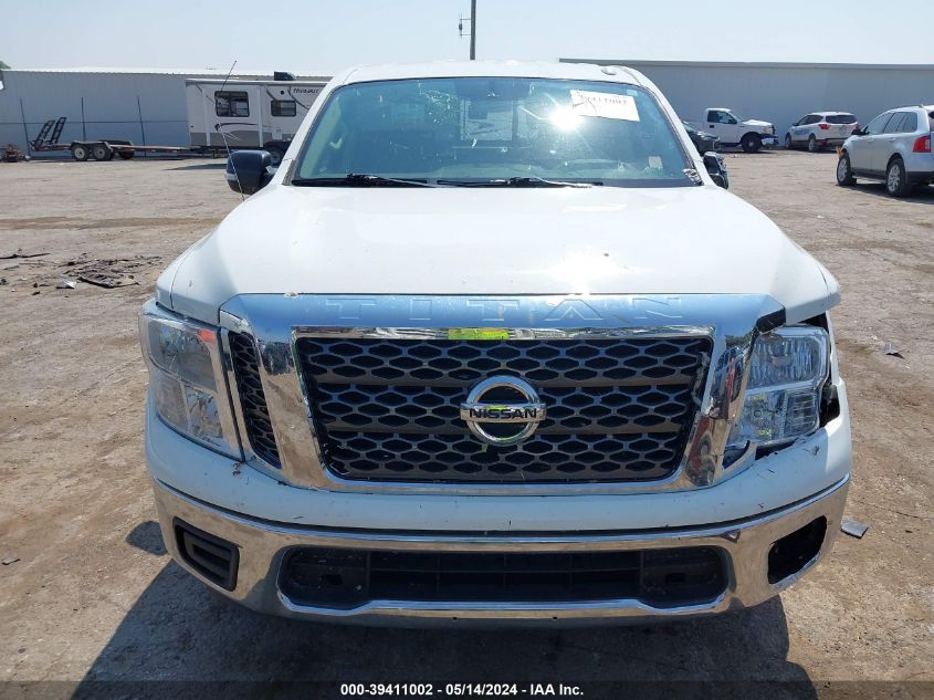 2017 Nissan Titan Sv VIN: 1N6AA1EK6HN542300 Lot: 39411002