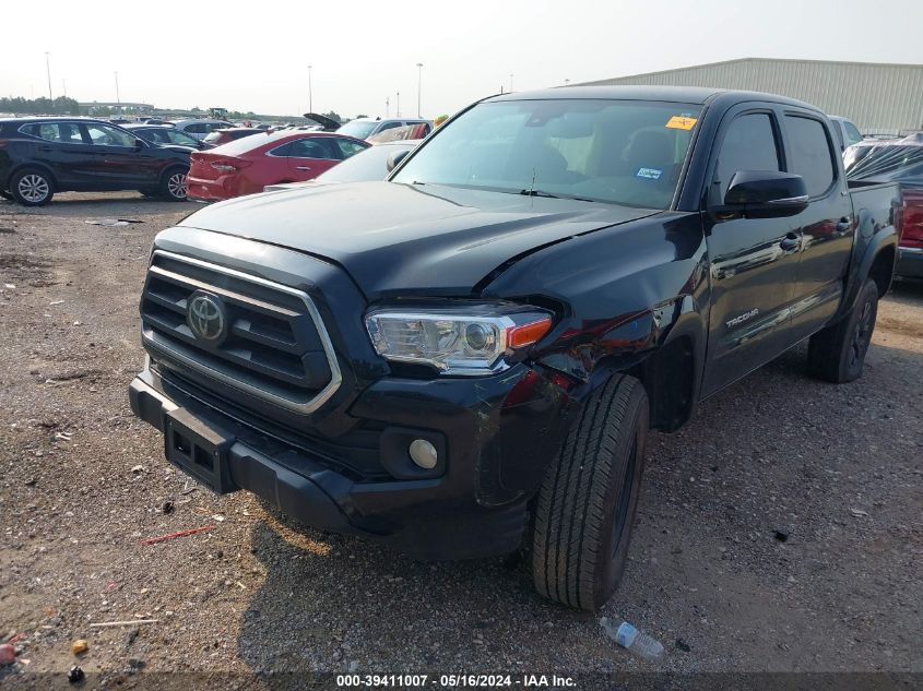 2022 Toyota Tacoma Double Cab/Sr5/Trd Sport/ VIN: 3TMAZ5CN6NM187991 Lot: 39411007