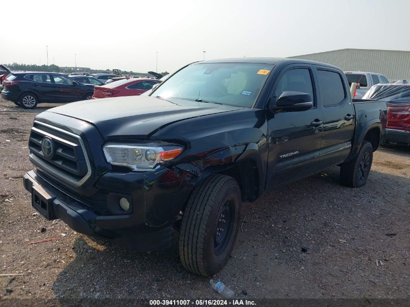 2022 Toyota Tacoma Double Cab/Sr5/Trd Sport/ VIN: 3TMAZ5CN6NM187991 Lot: 39411007