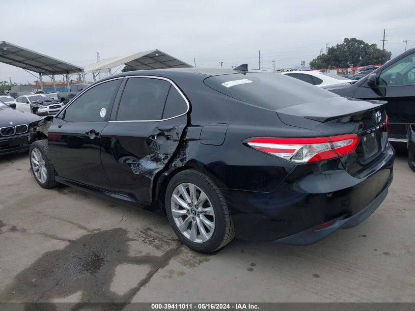 2019 Toyota Camry Le VIN: 4T1B11HK0KU709259 Lot: 39411011