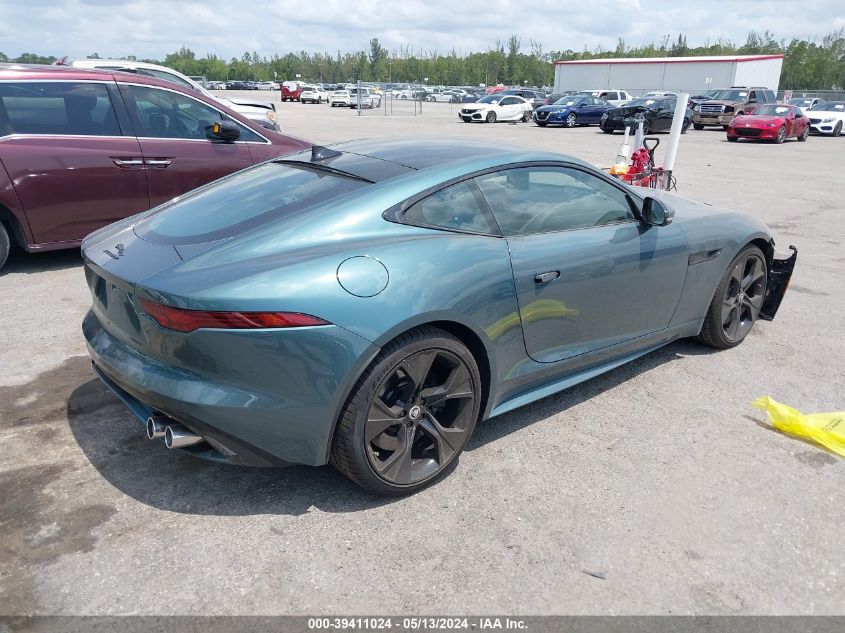 2024 Jaguar F-Type P450 75 Awd Automatic VIN: SAJDV1EE2RCK86458 Lot: 39411024