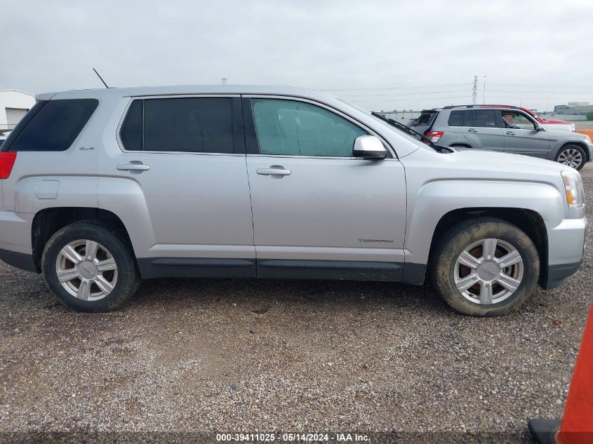 2016 GMC Terrain Sle-1 VIN: 2GKALMEK4G6105935 Lot: 39411025