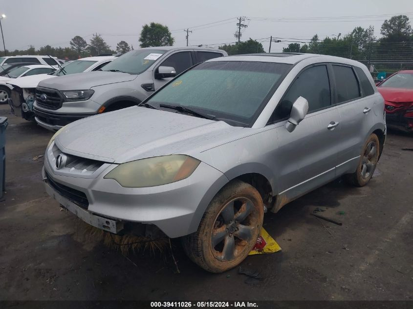 2007 Acura Rdx VIN: 5J8TB18297A000894 Lot: 39411026