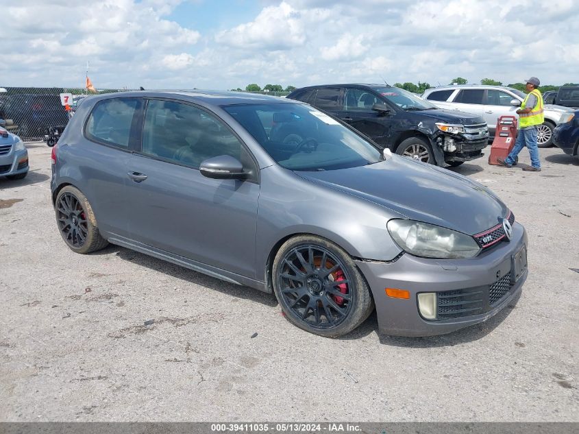 2010 Volkswagen Gti 2-Door VIN: WVWFV7AJ4AW229811 Lot: 39411035