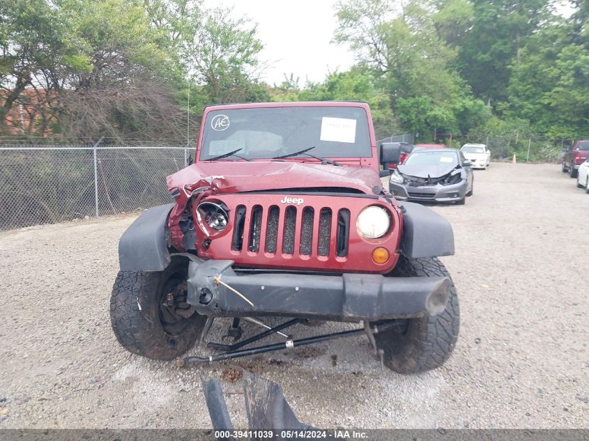 2008 Jeep Wrangler X VIN: 1J4FA24148L547721 Lot: 39411039