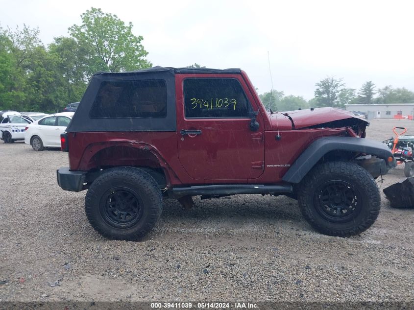 2008 Jeep Wrangler X VIN: 1J4FA24148L547721 Lot: 39411039