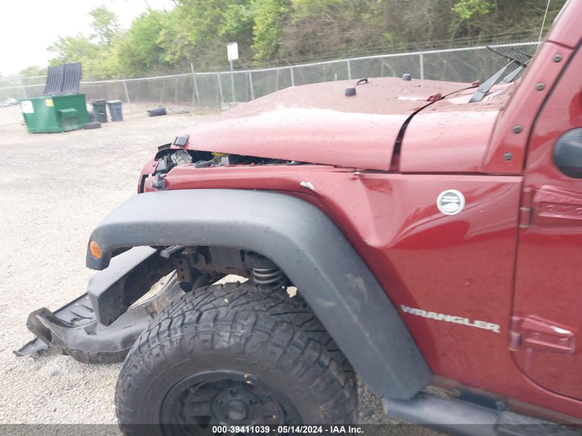 2008 Jeep Wrangler X VIN: 1J4FA24148L547721 Lot: 39411039