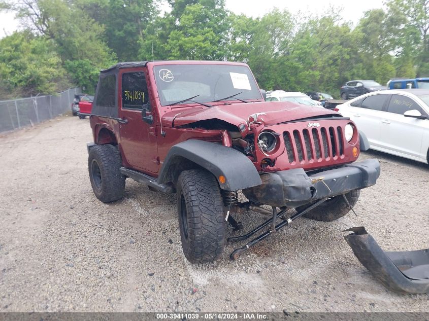 2008 Jeep Wrangler X VIN: 1J4FA24148L547721 Lot: 39411039