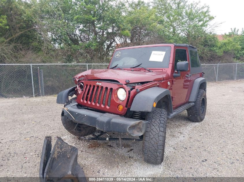 2008 Jeep Wrangler X VIN: 1J4FA24148L547721 Lot: 39411039