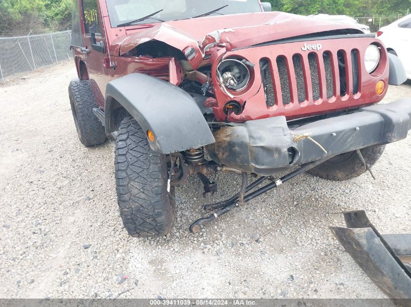 2008 Jeep Wrangler X VIN: 1J4FA24148L547721 Lot: 39411039