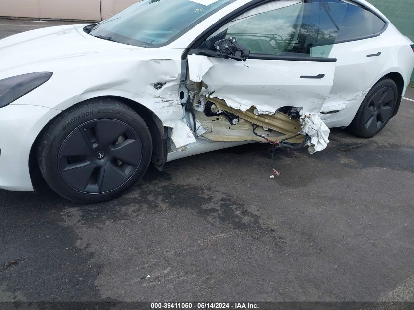 2023 Tesla Model 3 Rear-Wheel Drive VIN: 5YJ3E1EA0PF628674 Lot: 39411050