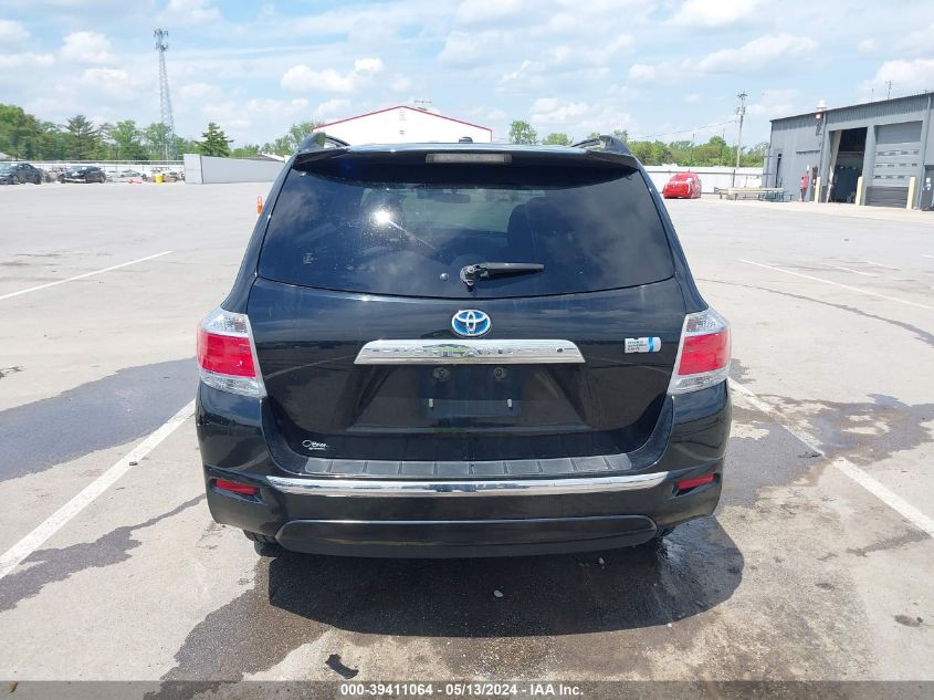 2012 Toyota Highlander Hybrid Base V6 VIN: JTEBC3EH6C2005613 Lot: 39411064