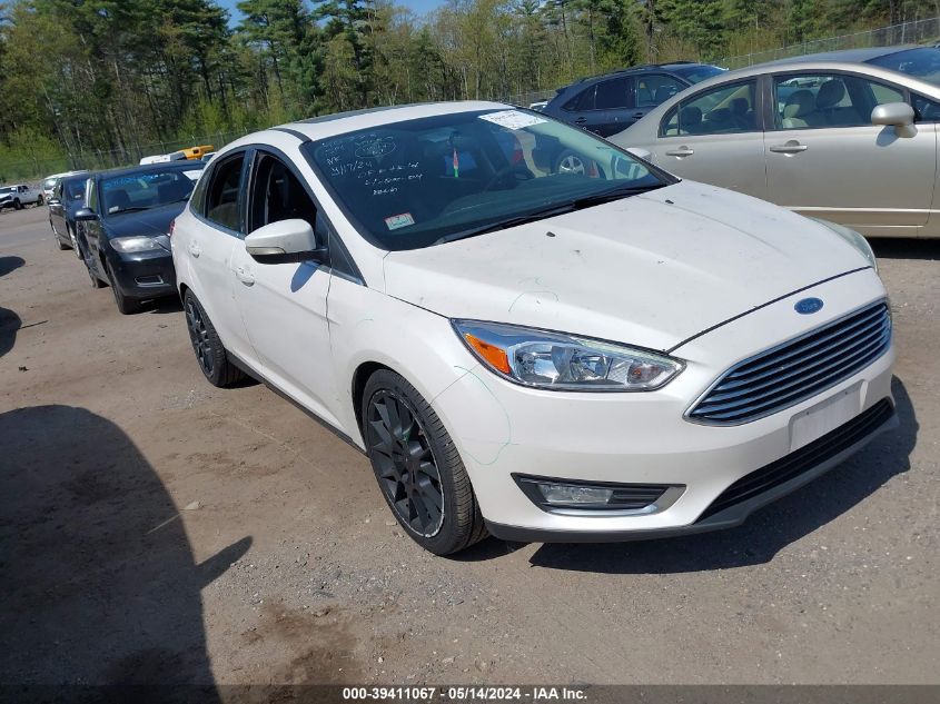 2015 FORD FOCUS TITANIUM - 1FADP3J25FL251804