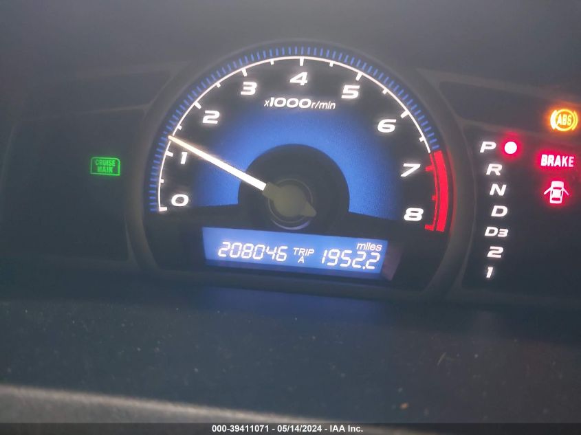 2008 Honda Civic Lx VIN: 2HGFG12678H545327 Lot: 39411071