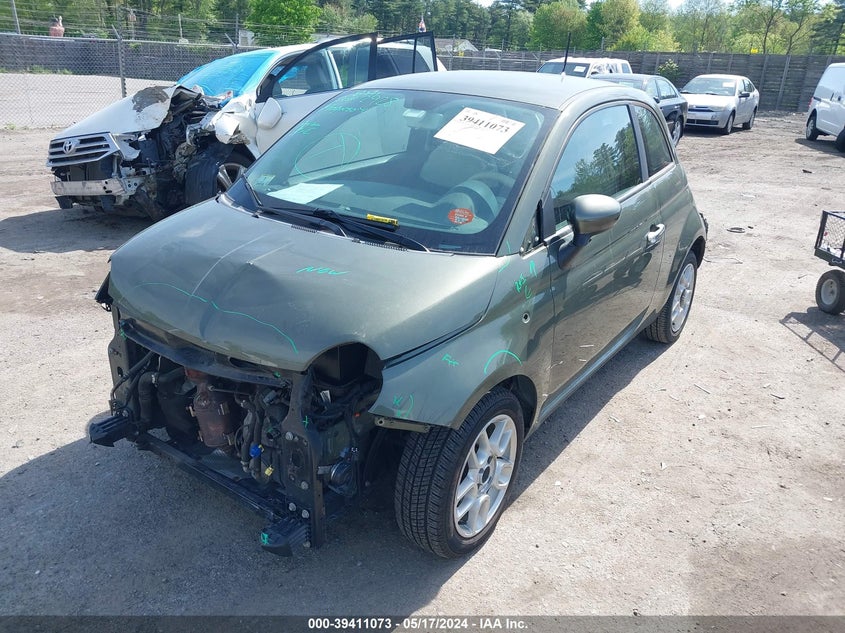 2012 Fiat 500 Pop VIN: 3C3CFFAR1CT365617 Lot: 39411073