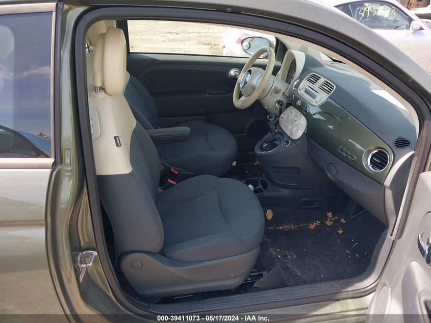 2012 Fiat 500 Pop VIN: 3C3CFFAR1CT365617 Lot: 39411073