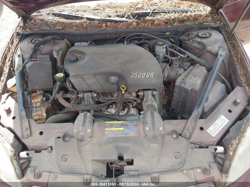 2007 Chevrolet Impala Lt VIN: 2G1WT58K479170309 Lot: 39411083