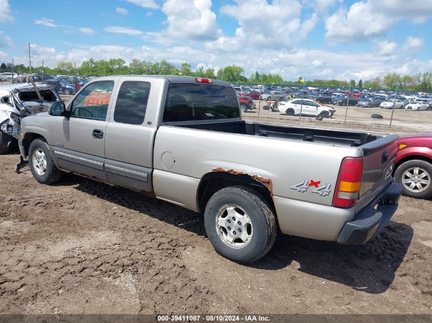 2000 Chevrolet Silverado 1500 Ls VIN: 2GCEC19V8Y1255738 Lot: 39411087