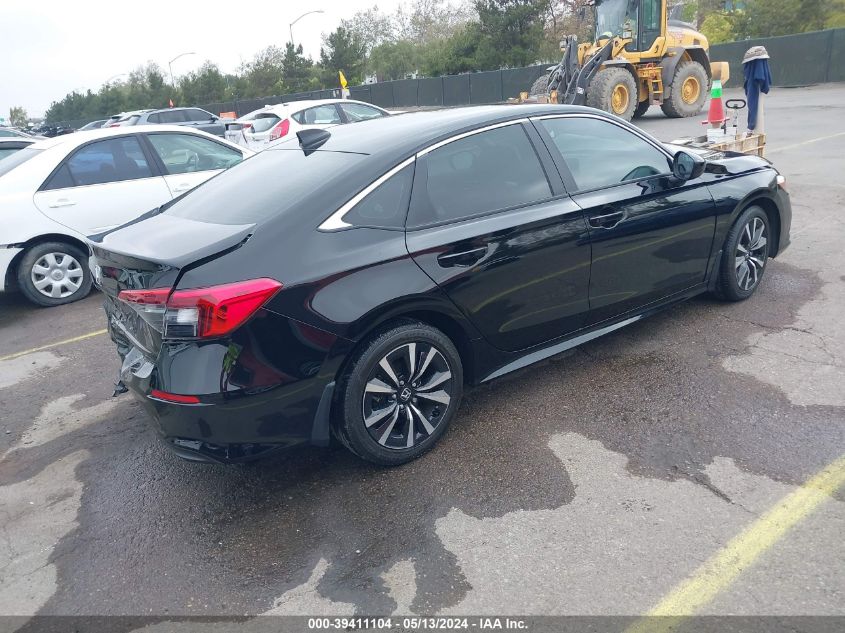 2022 Honda Civic Ex VIN: 2HGFE1F78NH310794 Lot: 39411104