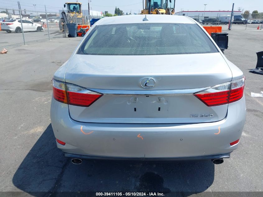 2013 Lexus Es 350 VIN: JTHBK1GG0D2024626 Lot: 39411105