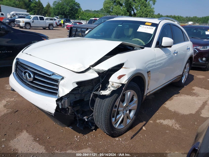 2012 Infiniti Fx35 VIN: JN8AS1MW9CM152881 Lot: 39411121