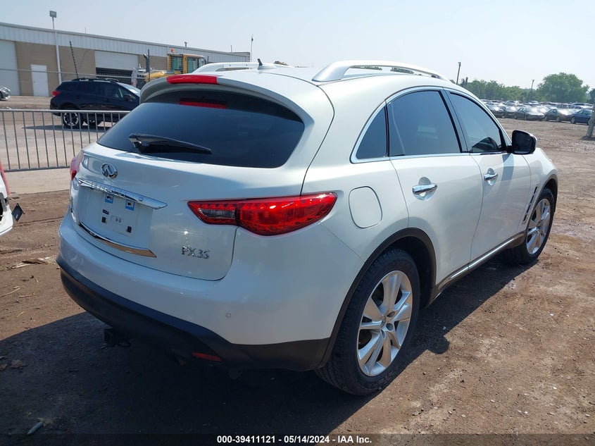 2012 Infiniti Fx35 VIN: JN8AS1MW9CM152881 Lot: 39411121
