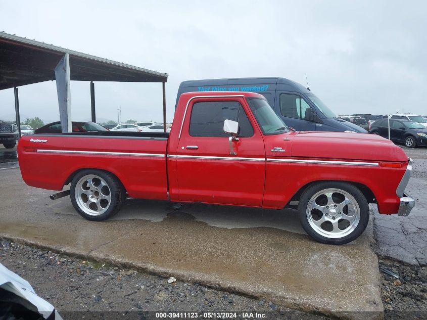 1977 Ford F100 VIN: F10GNY33424 Lot: 39411123