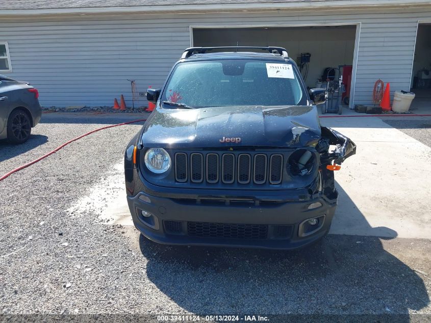 2016 Jeep Renegade 75Th Anniversary VIN: ZACCJBBT7GPD63865 Lot: 39411124