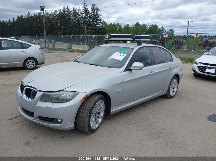 2011 BMW 328I xDrive VIN: WBAPK5C56BA656842 Lot: 39411132