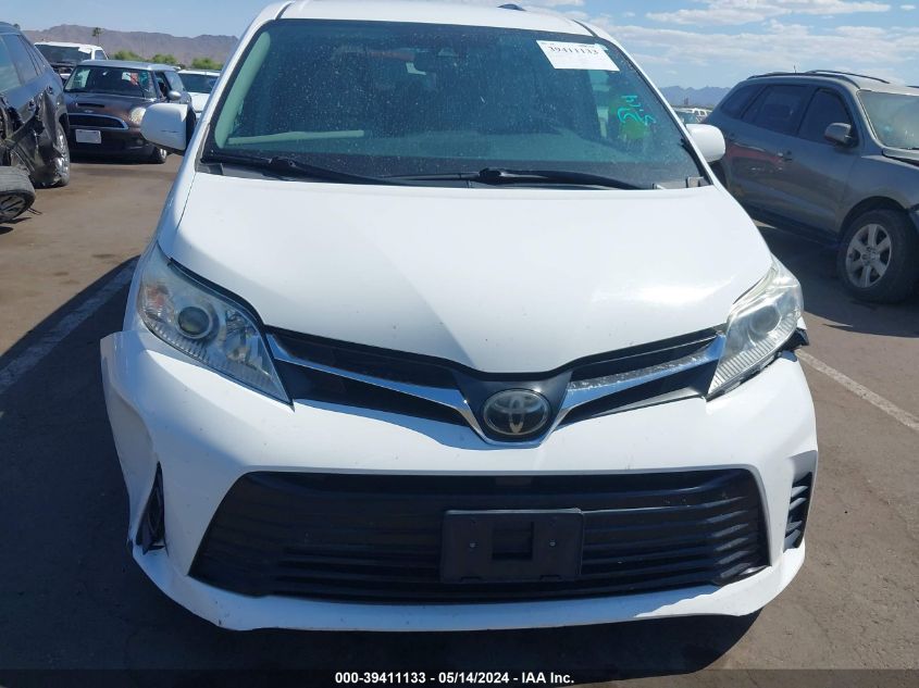 2018 Toyota Sienna Le 8 Passenger VIN: 5TDKZ3DC0JS915398 Lot: 39411133