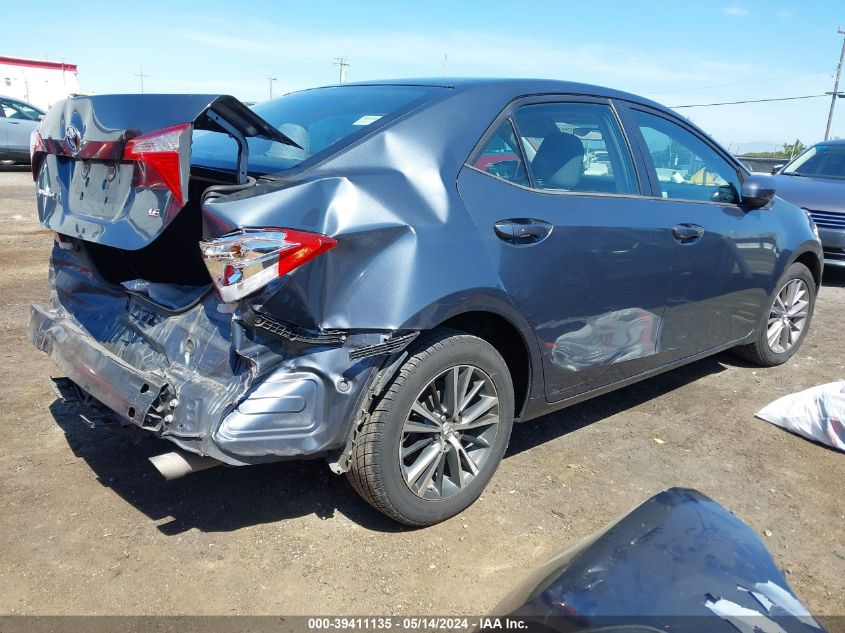 2015 Toyota Corolla Le Plus VIN: 5YFBURHE4FP347766 Lot: 39411135