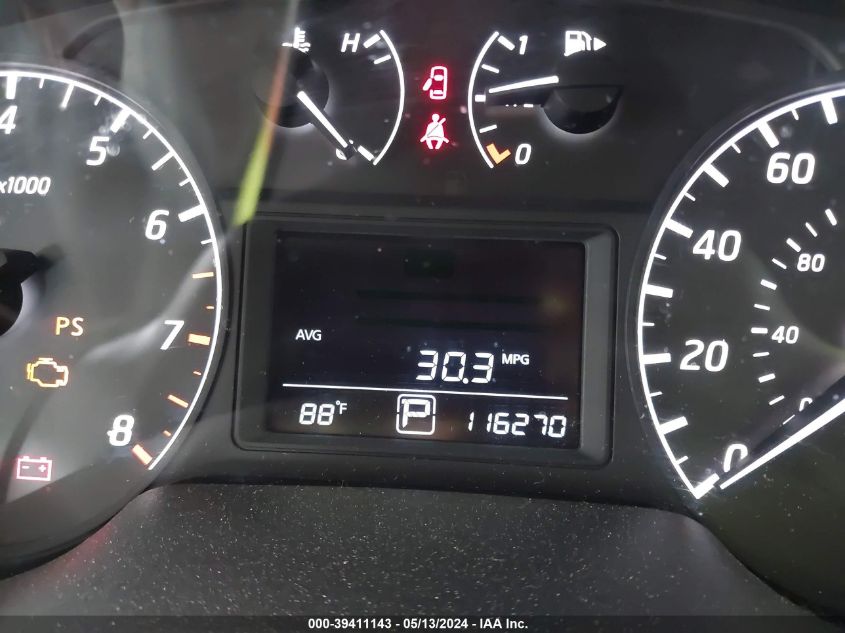 2017 Nissan Sentra S VIN: 3N1AB7AP2HY227875 Lot: 39411143