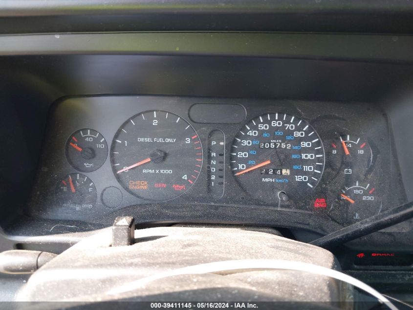 1997 Dodge Ram 2500 St VIN: 3B7KC23D6VM572947 Lot: 39411145