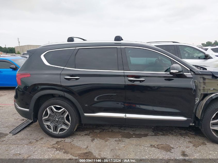 2022 Hyundai Santa Fe Limited VIN: 5NMS44AL4NH391724 Lot: 39411146