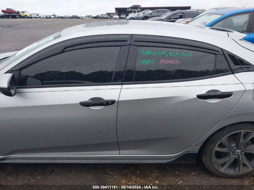 2018 Honda Civic Sport Touring VIN: SHHFK7H91JU240742 Lot: 39411151