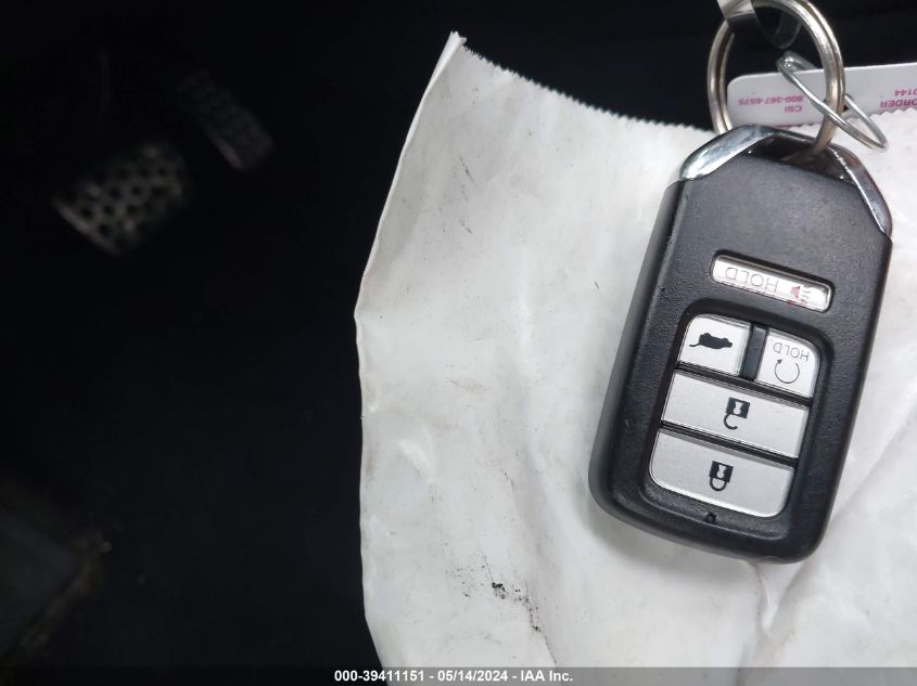 2018 Honda Civic Sport Touring VIN: SHHFK7H91JU240742 Lot: 39411151