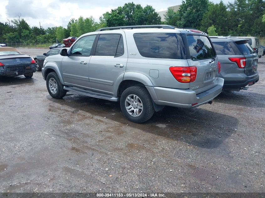 2002 Toyota Sequoia Sr5 V8 VIN: 5TDZT34A12S095896 Lot: 39411153