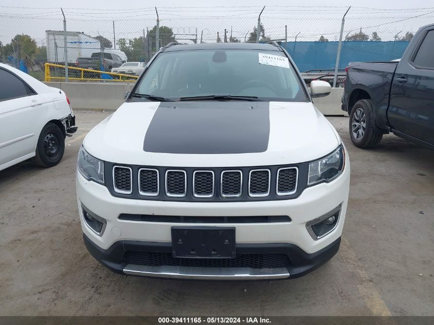 2018 Jeep Compass Limited 4X4 VIN: 3C4NJDCB8JT470529 Lot: 39411165